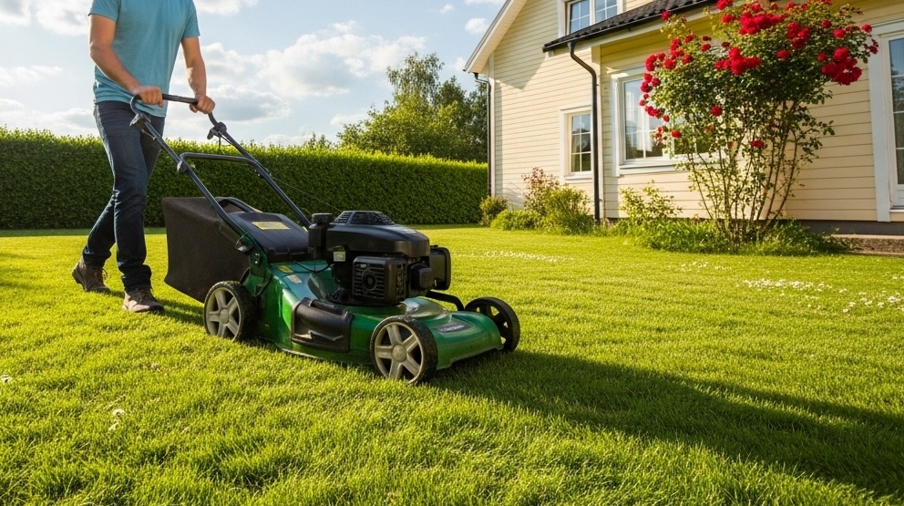 Lawn care provider vs. rideshare driver comparison